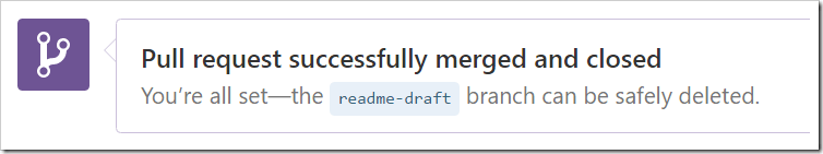 Pull request successfully merged and closed