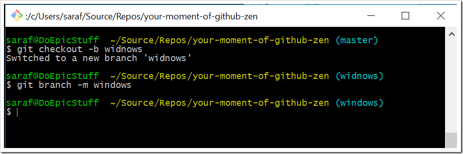 renaming misspelled branch