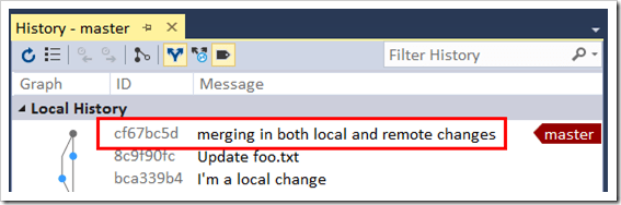 master local history