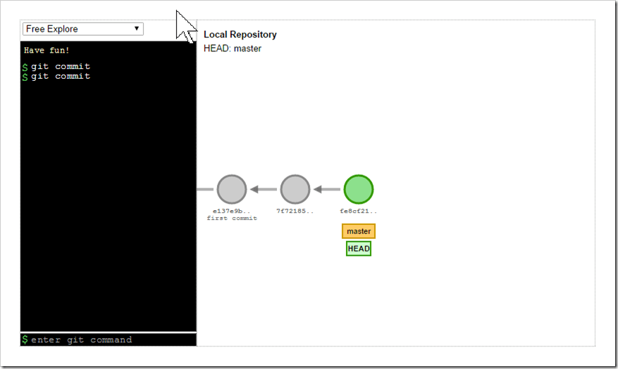 initial setup in visualization tool