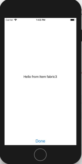 Fabric 3 displayed in its ItemDetailPage